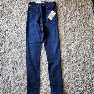 CITIZENS OF HUMANITY | NWT Chrissy High Rise Skinny Indigo Denim Jeans (Size 25)